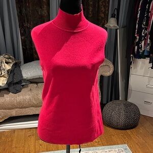 Chico's Vibrant Pink Turtleneck Sweater